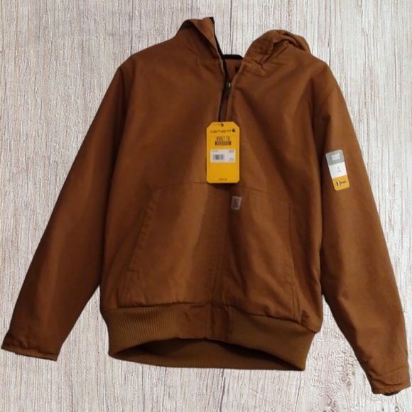 Carhartt WOMEN'S LOOSE FIT WASHED DUCK INSULATED ACTIVE JAC